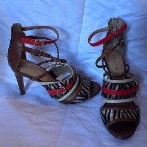 Antonio Melani Multicolor Strappy Heels